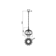 Подвесной светильник Vele Luce Helen VL4266P11 3