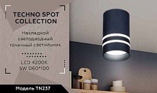 Потолочный светодиодный светильник Ambrella light Techno Spot TN237 1