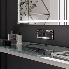 Рамка на 3 поста Werkel Diamant зеркальный W0031220 4690389158834 1