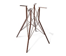 Кухонный стол Sheffilton SHT-TU2-1/70 МДФ медный/орех светлый 6691686901 4