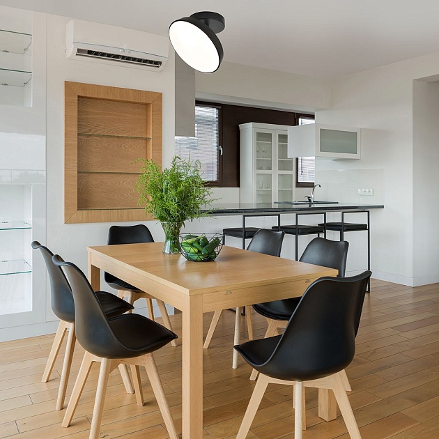 Потолочный светодиодный светильник Escada 20023SMA/01LED BK Фото № 2