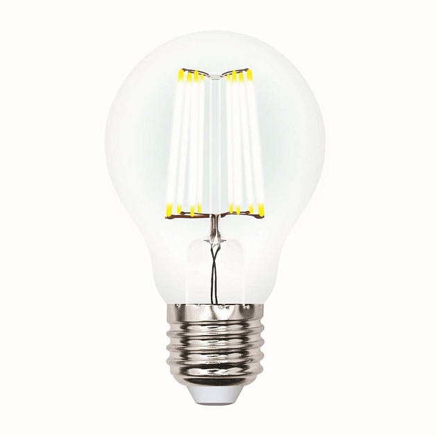 Лампа светодиодная филаментная Uniel E27 7W 4000K LED-A60-7W/NW/E27/CL/DIM GLA01TR UL-00002874 фото 