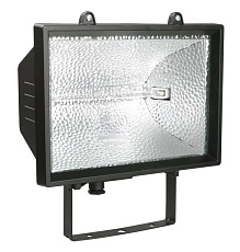 Прожектор галогенный ИО1000 IP54 черный IEK LPI01-1-1000-K02