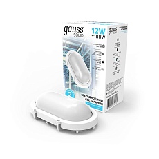 Настенно-потолочный светодиодный светильник Gauss Solid 874618212 2