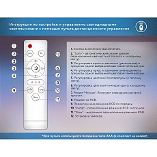 Потолочный светодиодный светильник Ambrella light Orbital Dance FZ418 1