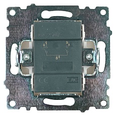 Выключатель двухклавишный Stekker Катрин белый GLS10-7104-01 39300 1