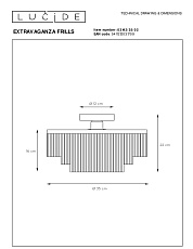 Потолочный светильник Lucide Extravaganza Frills 03142/35/02 1
