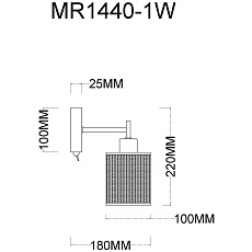 Бра MyFar Solo MR1440-1W 1
