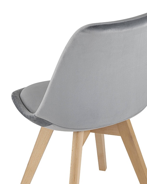 Кухонный стул Stool Group FRANKFURT велюр серый Y863 velvet grey изображение 5 Кухонный стул Stool Group FRANKFURT велюр серый Y863 velvet grey Фото № 5