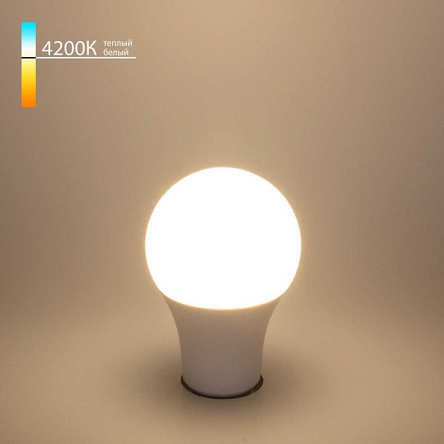 Лампа светодиодная Elektrostandard E27 15W 4200K матовая a048617 изображение 1 Лампа светодиодная Elektrostandard E27 15W 4200K матовая a048617 Фото № 1