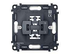 Механизм 1-клавишного выключателя с самовозвратом 10A-250V Ambrella Volt QUANT VM113