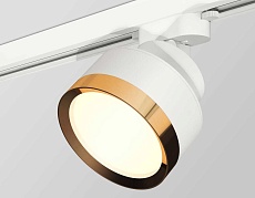 Комплект трекового светильника Ambrella light SWH/PYG белый песок/золото желтое полированное GX53 (A2524, A2105, C8101, N8124) XT8101004 1
