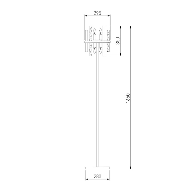 Торшер Bogates Hollis 01111/4 Фото № 2