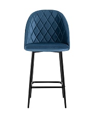 Полубарный стул Stool Group Марсель велюр пыльно-синий AV 408-H58-08(PP) 1