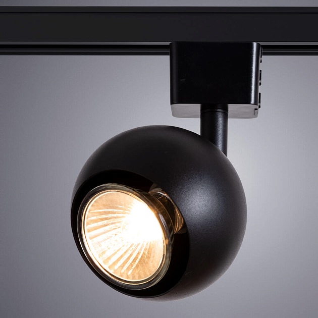 Трековый светильник Arte Lamp Brad A6253PL-1BK изображение 3 Трековый светильник Arte Lamp Brad A6253PL-1BK Фото № 3