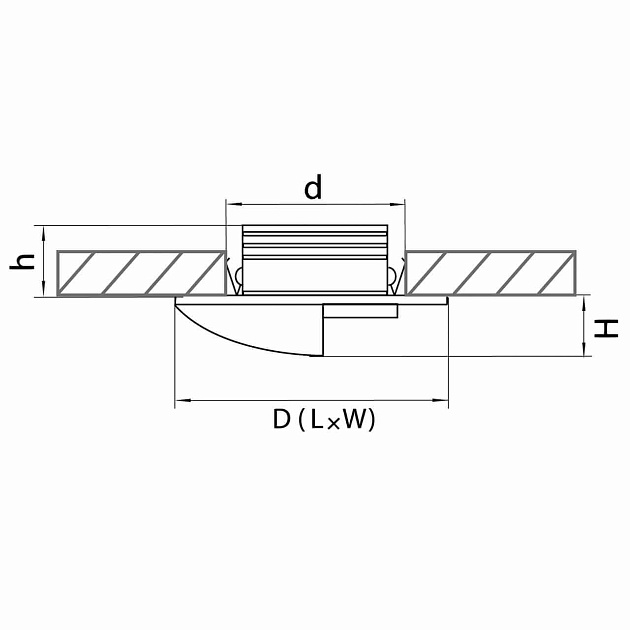 Встраиваемый светодиодный светильник Lightstar Lumina 212146 изображение 2 Встраиваемый светодиодный светильник Lightstar Lumina 212146 Фото № 2