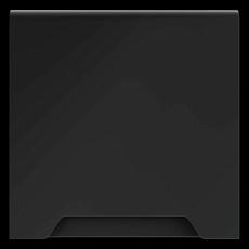 Накладка для розетки с заземлением защитными шторками и крышкой S70 (графит) Voltum VLS000807 1