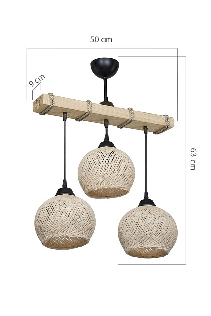 Подвесная люстра Toplight Lydia TL1614L-03WW изображение 4 Подвесная люстра Toplight Lydia TL1614L-03WW Фото № 4