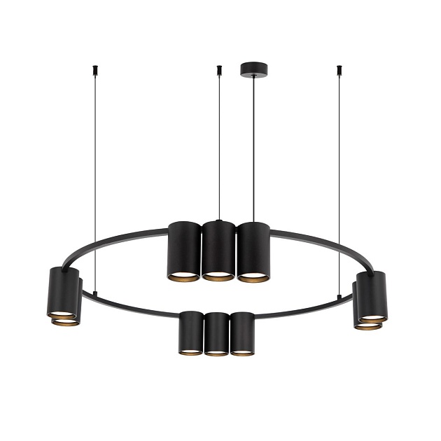 Подвесная люстра Denkirs Orbit DK4065-BK Фото № 2