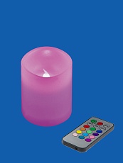 Фигурка светодиодная «Свеча» 7,5х10см Uniel ULD-F052 RGB RC Candle UL-00007258 5