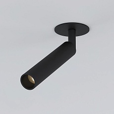 Встраиваемый светодиодный спот Elektrostandard Diffe 25027/Led черный a058215