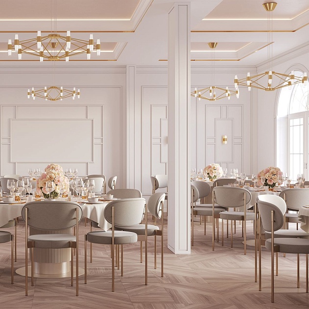 Бра Crystal Lux DOROTEA AP1 GOLD Фото № 5