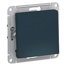 Выключатель одноклавишный Systeme Electric AtlasDesign 10A 250V изумруд ATN000811