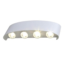 Уличный настенный светодиодный светильник ST Luce Bisello SL089.501.08 4