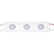 Модуль светодиодный ELF 3SMD диод 2835, с линзой, 160гр.,12В, IP 65, STD ELF-3SMD2835std СW
