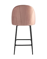 Полубарный стул Stool Group Логан велюр пыльно-розовый AV 413-B15-08(PP) 4