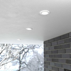 Уличный светодиодный светильник Elektrostandard Light Led 3001 35126/U белый a058921 1