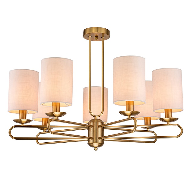 Подвесная люстра Escada Eclipse 10166/7PL Brass Фото № 1
