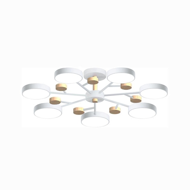 Потолочный cветильник LED4U L3205-800 WH Фото № 1