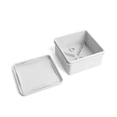 Коробка разветвительная 2х компонентная HF EBX40-38-67, 100*100*50мм, 8 вводов, IP67, серая (GE42455) 49198 5