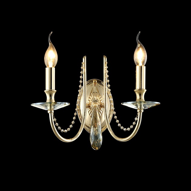 Бра Crystal Lux Victoria AP2 Gold/Amber изображение 5 Бра Crystal Lux Victoria AP2 Gold/Amber Фото № 5