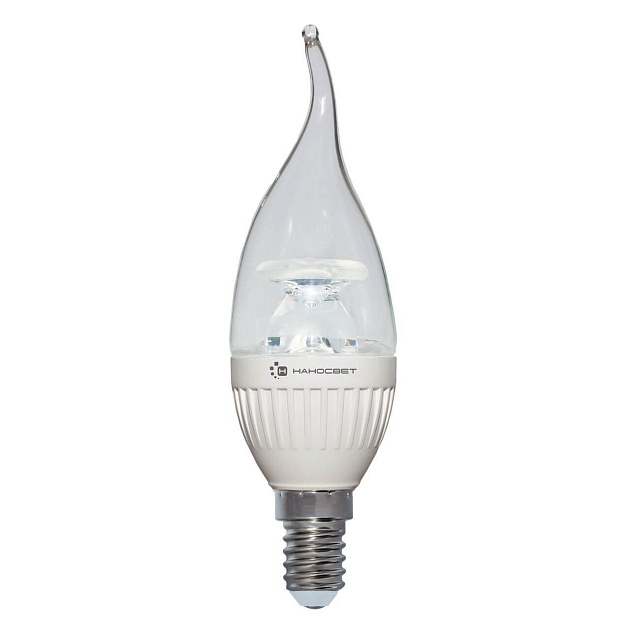 Лампа светодиодная диммируемая Наносвет E14 6,5W 2700K прозрачная LC-CDTCL-D-6.5/E14/827 L232 Фото № 1