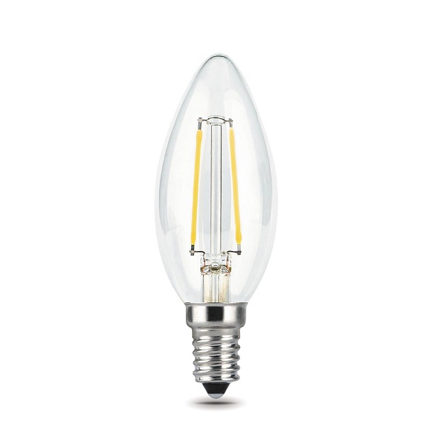 Лампа светодиодная Gauss E14 5W 4100K прозрачная 103801205 Фото № 1