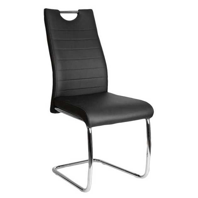 Кухонный стул AksHome Ava черный, экокожа 54533 изображение 1 Кухонный стул AksHome Ava черный, экокожа 54533 Фото № 1