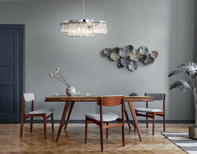 Подвесная люстра Maytoni Colline MOD083PL-09CH Фото № 7