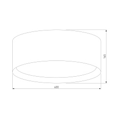 Потолочный светильник TK Lighting 6584 Juta 1