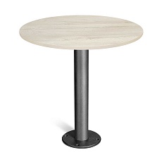 Кухонный стол Sheffilton SHT-T13/80 ЛДСП черный муар/дуб беленый 2040099501