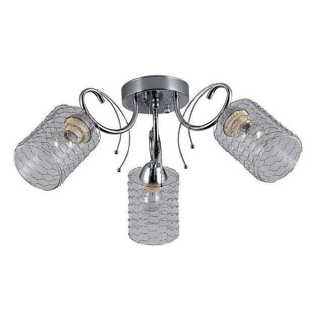 Потолочная люстра ЭкономСвет 12192/3CR CL Фото № 1