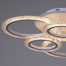 Потолочная светодиодная люстра Reluce 09812-3.3-3+3A WH (RGB) 2