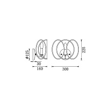 Бра Vele Luce Vita VL4234W01 4