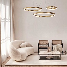 Подвесная светодиодная люстра Maytoni Saturno MOD415PL-L45BS4K 5