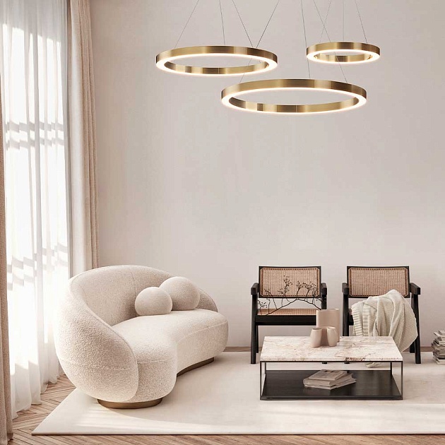 Подвесная светодиодная люстра Maytoni Saturno MOD415PL-L45BS4K Фото № 6