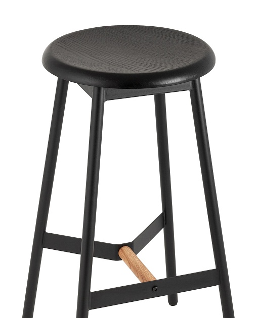 Барный стул Stool Group Knobb черный 9117H75 black Фото № 2