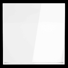 Клавиша для выключателя/переключателя одноклавишного с подсветкой S70 (белый глянцевый) Voltum VLS000201 1