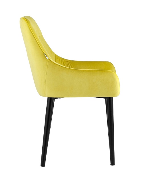 Кухонный стул Stool Group Джоан велюр жёлтый AV 420-H19-08 изображение 3 Кухонный стул Stool Group Джоан велюр жёлтый AV 420-H19-08 Фото № 3