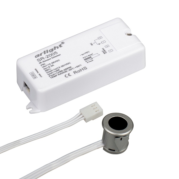 Диммер Arlight SR-2005 Silver-R 020211 изображение 1 Диммер Arlight SR-2005 Silver-R 020211 Фото № 1